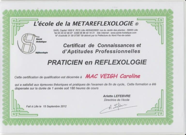 reflexologie-Caroline Mc Veigh