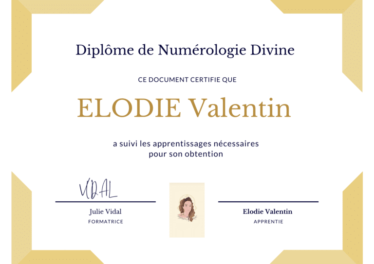 Diplome Elodie